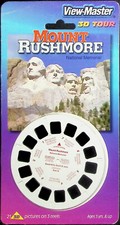Mount Rushmore National Memorial South Dakota 3d View-Master 3 Reel Set SEALED