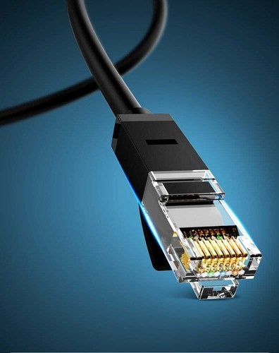 Ethernet Netzwerkkabel Patchcord RJ45 Cat 6 UTP 1000Mbps 1 m Ugreen Schwarz - Afbeelding 3 van 10