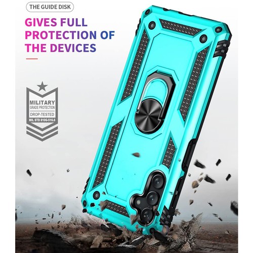 Pour Samsung Galaxy A26 5G Coque Anneau Support Magnétique Support Métal + Verre Trempé - Photo 6 sur 36