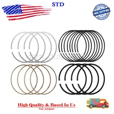 New Piston Ring Set STD Size Fits 08-15 Smart Fortwo 1.0L L3 DOHC