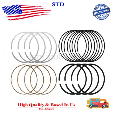 #ad #ad New Piston Ring Set STD Size Fits 08 15 Smart Fortwo 1.0L L3 DOHC $30.66