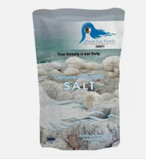Bath Salt Dead Sea White 300G RICH MAGNESIUM ISO  Certified Skin Minerals Pure
