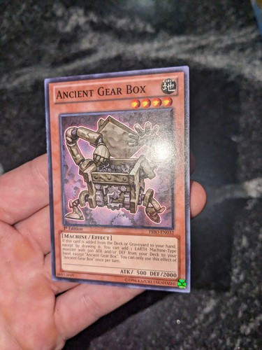 YuGiOh! TCG* x1* Ancient Gear Box PRIO-EN032 Common 1st Edition NM - Picture 3 of 6