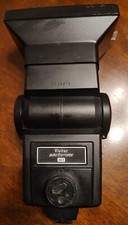 Vivitar 283 Auto Thyristor Flash Shoe Mount w/ Lens/Filter Adapter