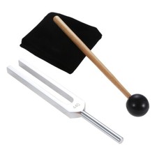 440 HZ Aluminum Tuning Fork Musical Standard Instrument with Silicone Hamme Set
