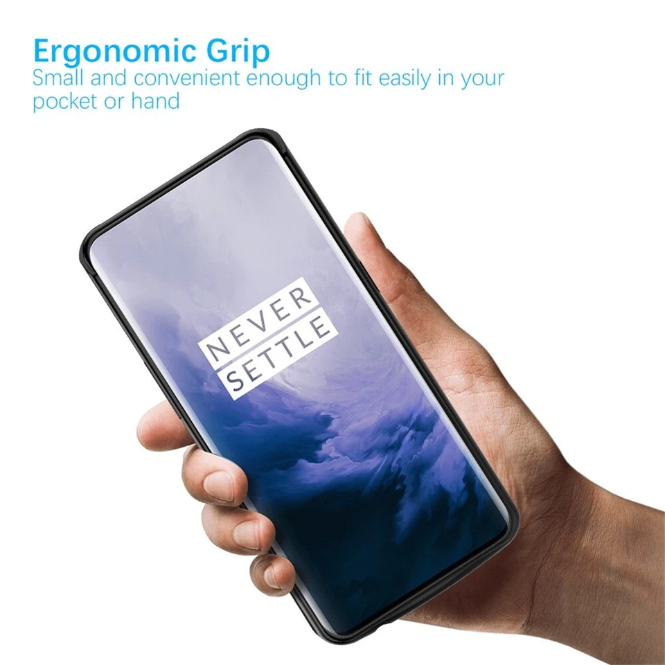 Oneplus 7 estojos carregador de bateria externo Oneplus 7 Pro estojo de bateria banco de energia - Imagem 4 de 4