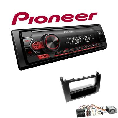 Pioneer Autoradio USB AUX Android für Mercedes-Benz C-Klasse Facelift Canbus