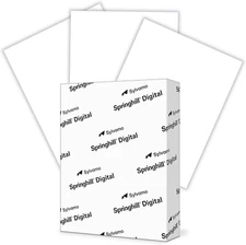 Springhill White 8.5” X 11” Cardstock Paper, 67Lb Vellum Bristol, 147Gsm – Premi