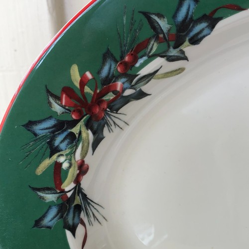 Lenox Winter Greetings Platter & 4 Cereal or Dessert Bowls - Picture 7 of 9