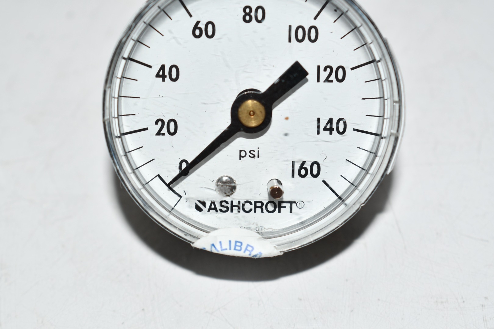 Ashcroft 2'' Pressure Gauge 0160 PSI Pressure Gauge 59507 Dry eBay
