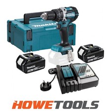 MAKITA DHP484RTJ 18v Combi drill 13mm keyless chuck