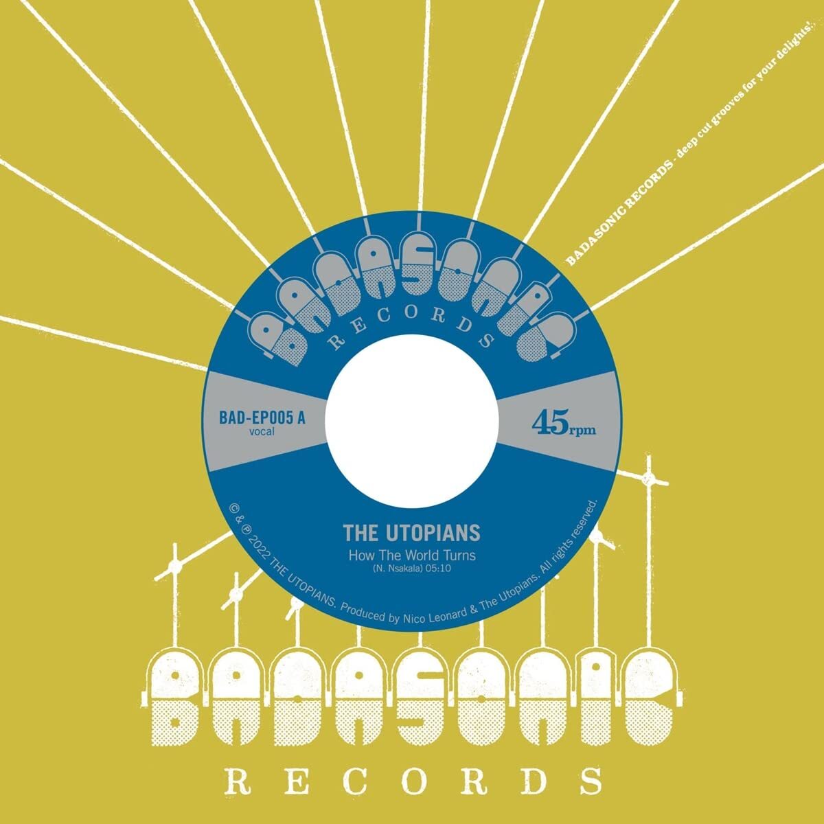 The Utopians How The World Turns (Vinyl LP)