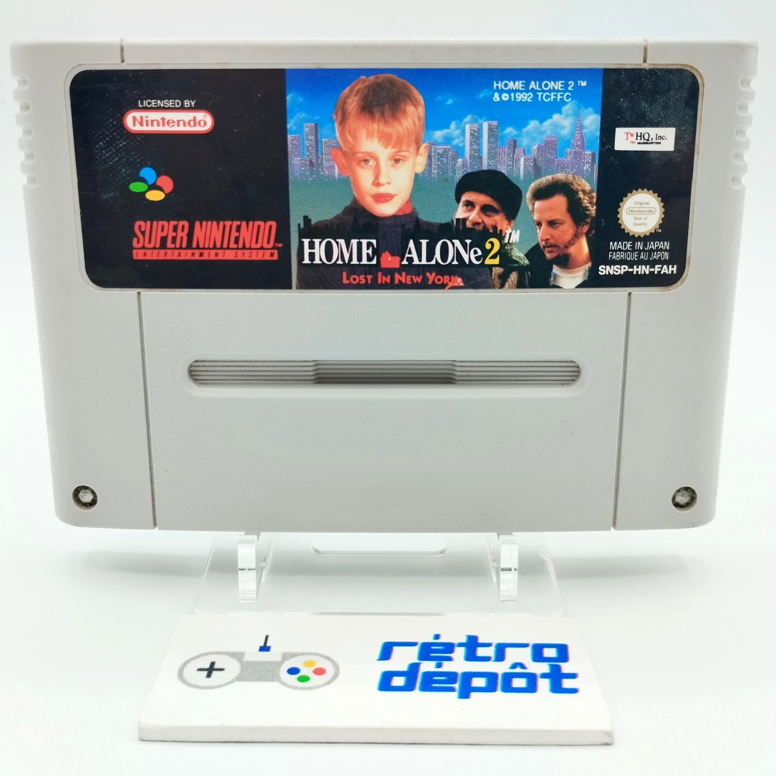 Home Alone 2 Lost in New York / Super Nintendo SNES / PAL / FR / FAH