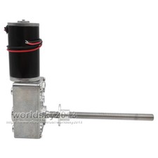 DC12 24V A5840-31ZY M8 Rosca Eje Largo Turbo Gusano Caja de Engranajes Reducción Motor
