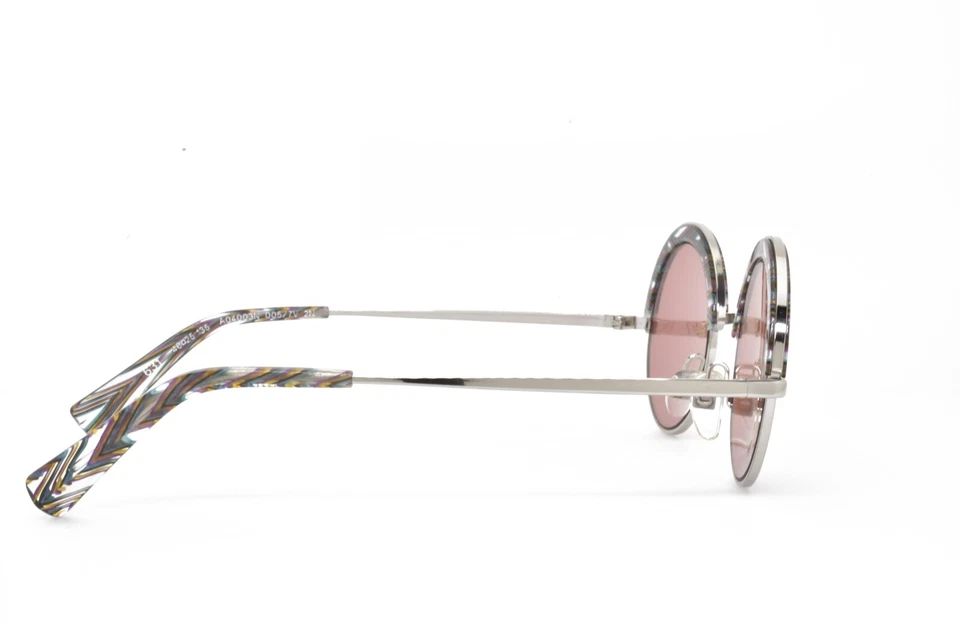 Alain Mikli 银色圆形太阳镜镜面粉色 46-25-135 ZQ-1066 — 第 4/4 张图片