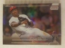 2022 Stadium Club Chrome Base Orange #113 Adrian Beltre 25/25 - Texas Rangers