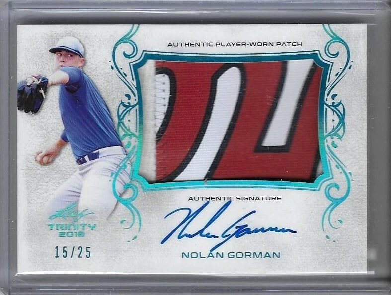 2018 Leaf Trinity - Nolan Gorman #PA-NG1 for sale | eBay