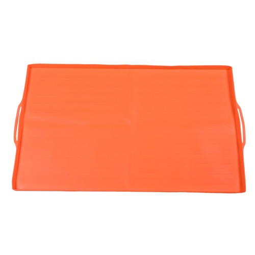 1Pc BBQ 36" Reusable Food-grade Handle Silicone Grill Cover Oven Protection Pad