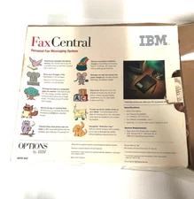 IBM Personal Fax Messaging System 1996 uses internal memory item new box damaged