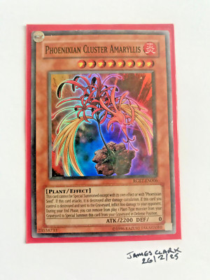 Phoenixian Cluster Amaryllis [Super Rare Unlimit]RGBT-EN006 YuGiOh Raging Battle