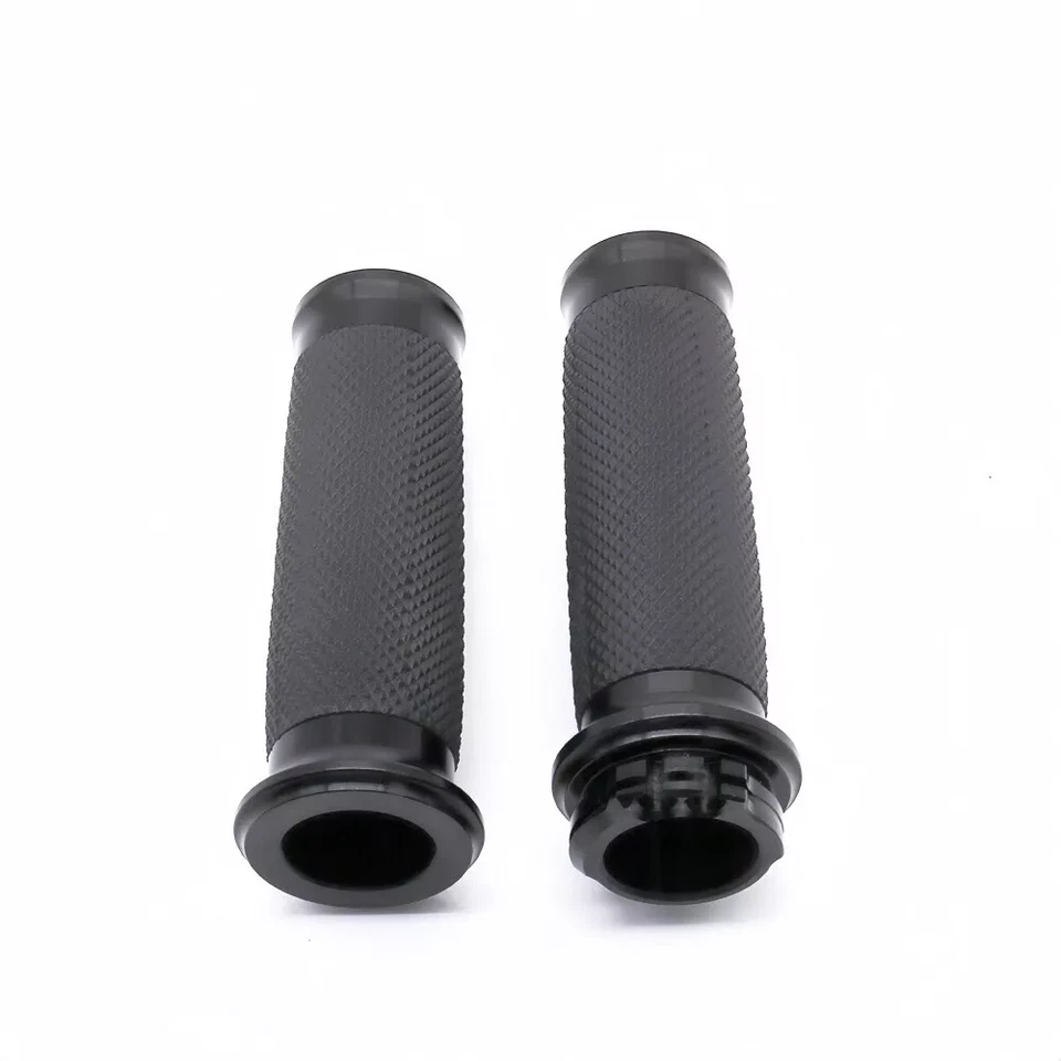Motorcycle Handle Bar Hand Grips For Yamaha Harley Kawasaki Suzuki Choppers Foto 4 de 4