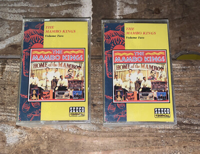 2 New & Sealed The Mambo Kings Volume Two  Cassette SEECO TROPICAL