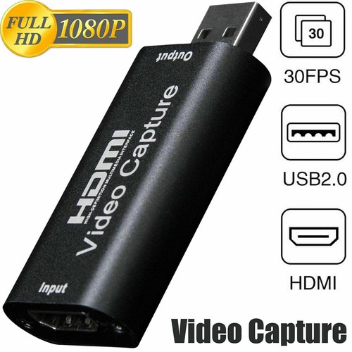 HDMI to USB2.0 Video Capture Card 1080P Recorder Phone Game/Video Live Streaming - Bild 13 von 14