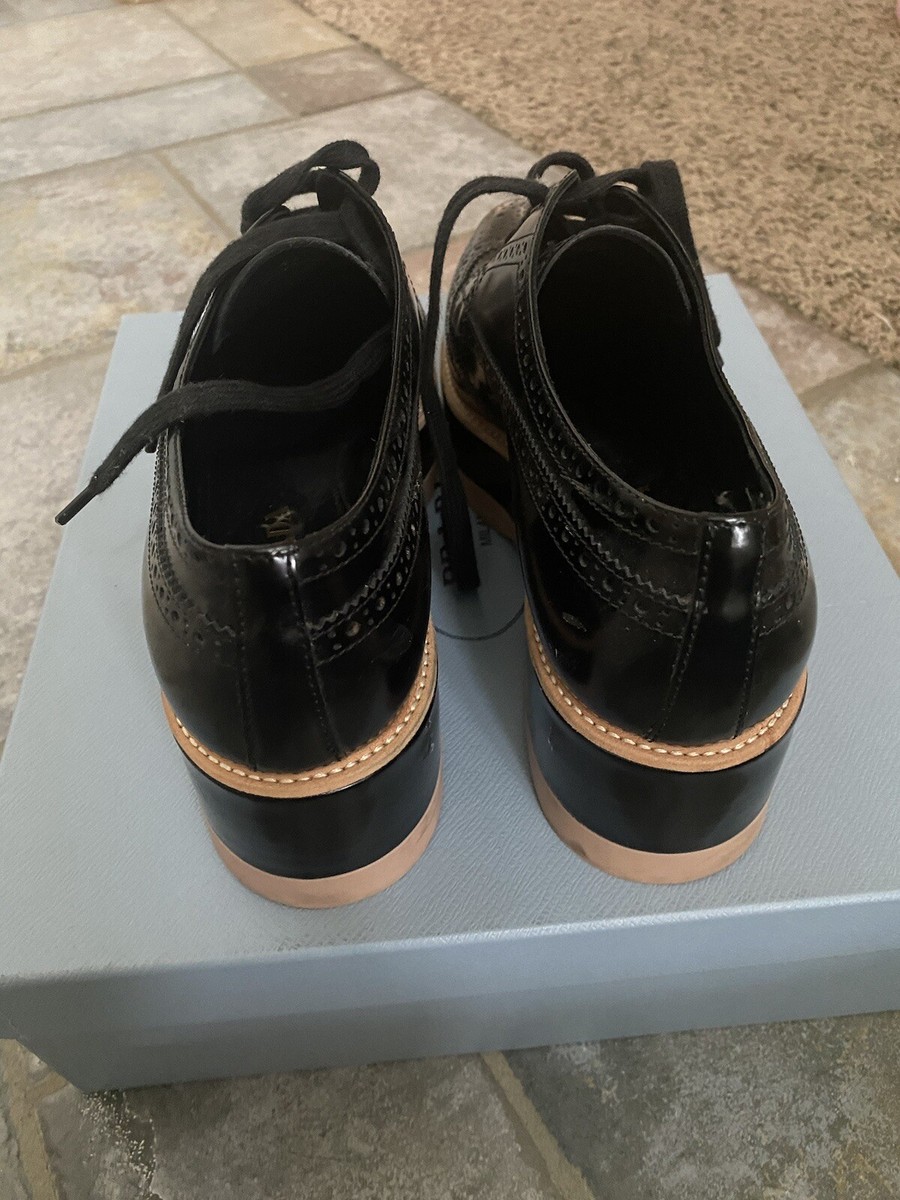 PRADA Shoes | Spazzolato Calzature Donna Oxford | Nero +