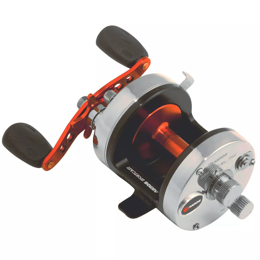 New Akios 656 SCM Shuttle Baitcasting Fishing Reel