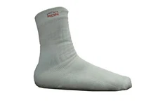 SFI 3.3 WHITE XL AUTO RACE SOCKS UNDERGEAR NOMEX FIRE RESISTANT NONFLAMMABLE