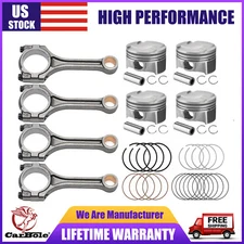 For 2014-2020 Hyundai Elantra Kia Soul Forte 1.6T Turbo STD Piston & Ringn Kit