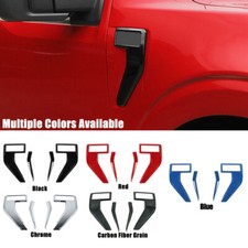 Cubierta de embellecedor emblema insignia salida ventilación aire guardabarros lateral exterior para Ford F150 2021+