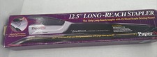 PAPER PRO Long-Reach 12.5" Stapler One Finger Easy Jam Free 25 Sheet Capacity