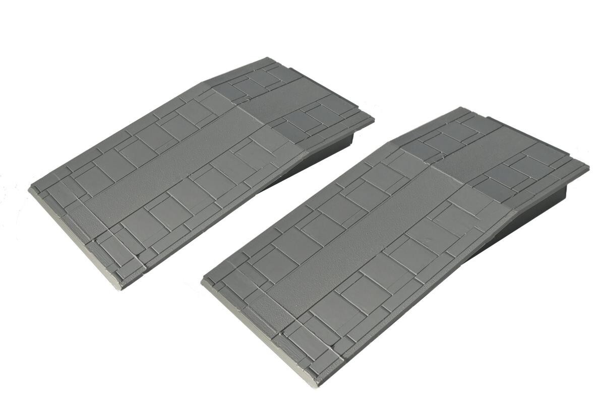 Gaugemaster GM456 Station Platform Ramps Straight 2pc Model Railway OO Gauge