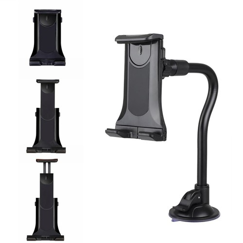 Universal Car Windshield Holder Cellphone Mount for iPhone iPad Tablet 4.7"-12" - Picture 2 of 10