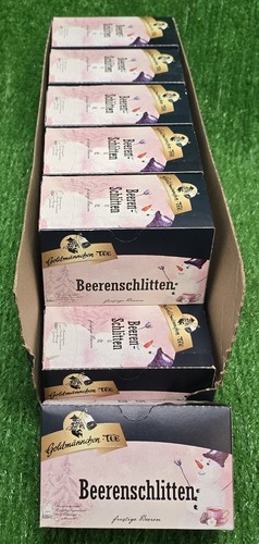 54€/kg) 12x Goldmännchen Tee Beerenschlitten Frostige Beeren Wintertee Versand0€ - Bild 9 von 13