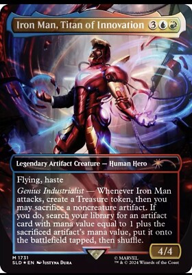 Iron Man | FOIL PREORDER CONFIRMED MtG Secret Lair x Marvel