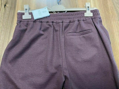 PANTALONES DE JOGGER DE PUNTO BRUNELLO CUCINELLI CACHEMIRA DE CACHEMIRA MANGUERA PANTALONES PANTALONES DE CHÁNDAL M - Imagen 2 de 12