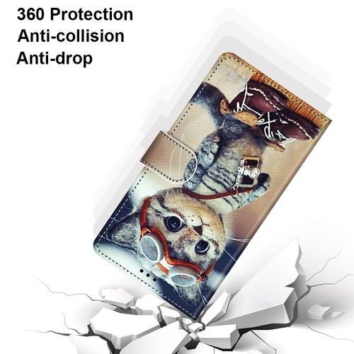 For Alcatel 1S 2020 3L 2020 1SE2020 Leather Wallet Stand Flip Printed Phone Case - Picture 3 of 16