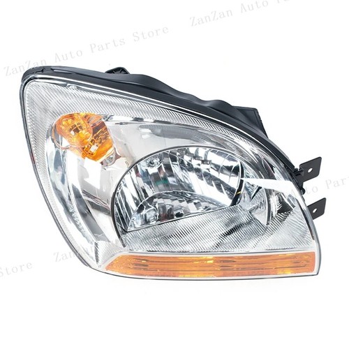 1 Pair Headlight Fog Light Head Lamp Yellow For Kia Sportage 2005 2006-2008 - Picture 4 of 14
