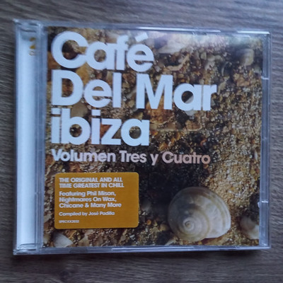 CAFE DEL MAR Volumen Tres Y Cuatro - 2CDs