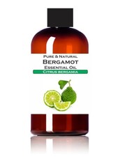 Bergamot Essential Oil 100 Pure Natural Therapeutic Grade Glass Bottle Option