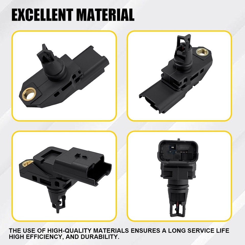 MAP INTAKE AIR PRESSURE SENSOR FOR FIAT SCUDO 2.0D Multijet 2010-16 ...