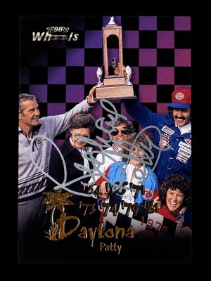 Authentic Richard Petty Autograph Nascar Trading Card
