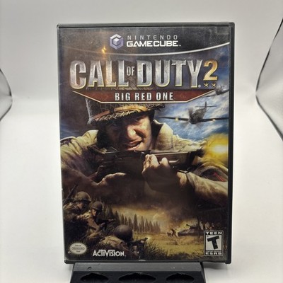 Nintendo Gamecube 2005 - Call of Duty: Big Red One w/ Box & Manual (Works)