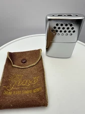 Vintage Jon-e Standard Size Hand Warmer With Carry Bag