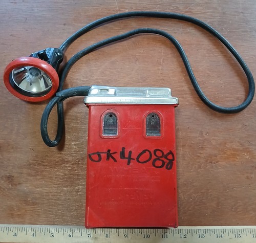 Permissable Electric Mining Cap Lamp - Used