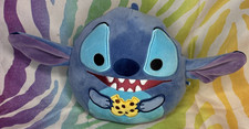 Squishmallows Disney Stitch Holding A Cookie 8  Plush   Lilo  Stitch Toy