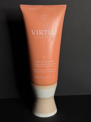 Virtue, Curl Conditioner, 6.7 fl oz / 200 ml, Softens, De-Frizzes, Replenishes