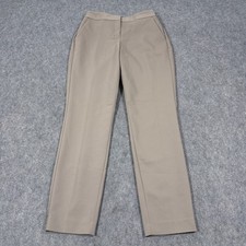 Express Columnist Mid Rise Pants Fits Women's Size 0 (Actual 26X27.5) Beige NWT